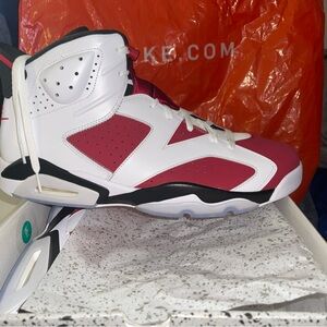 Size 16 - Jordan 6 Retro OG Mid Carmine.